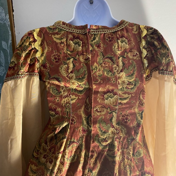 Boho Corset Dress with Peasant Sleeves - Picture 5 of 5